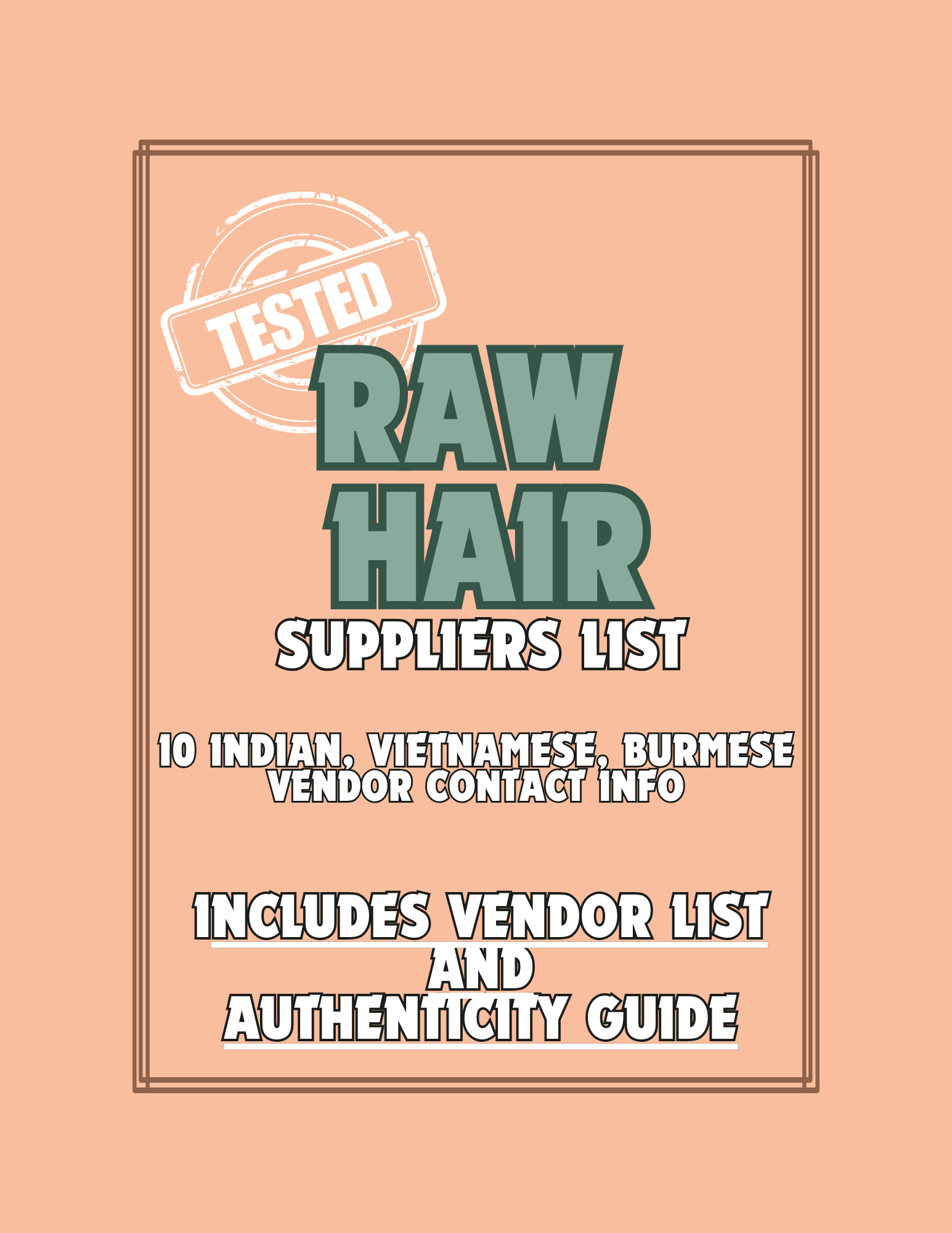 Raw Hair Vendors List