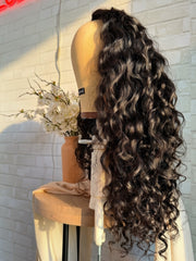 The Effortless — Raw Indian CURLY Flip Over Unit
