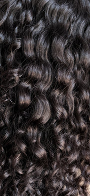 The Effortless — Raw Indian CURLY Flip Over Unit