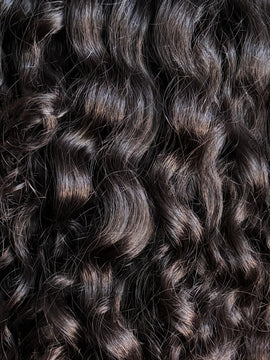 The Effortless — Raw Indian CURLY Flip Over Unit